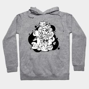 Cats - Doodle Hoodie